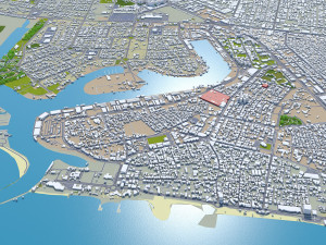Ajman city uae 40km Modèle 3D