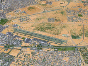 아지만시 UAE 40km 3D 모델