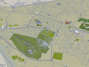 al ain city uae 65 km 3D Model