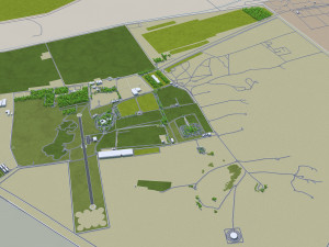 al ain city uae 65 km 3D Model
