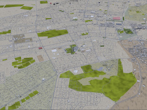 al ain city uae 65 km 3D Model
