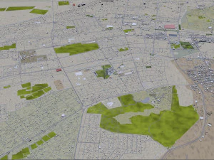 al ain city uae 65 km 3D Model