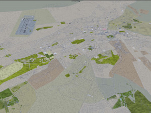 al ain city uae 65 km 3D Model