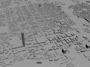 allentown city pennsylvania 30 km 3D Modell