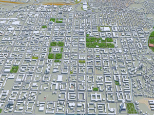 almaty city kazakhstan 60 km 3D Модель