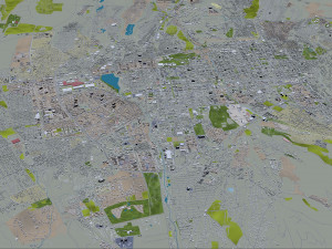 almaty city kazakhstan 60 km 3D Модель