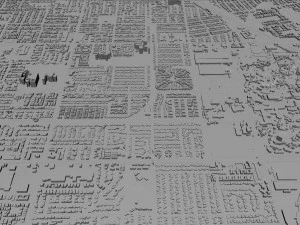anaheim city california usa 40km 3D Model