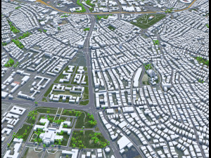 Ankara city turkey 80km Modelo 3D