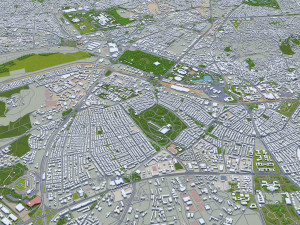 Ankara city turkey 80km Modelo 3D