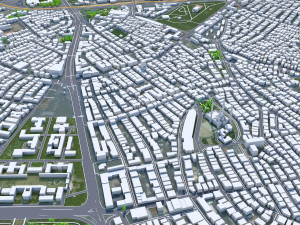 Ankara city turkey 80km Modelo 3D