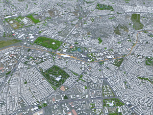 Ankara city turkey 80km Modelo 3D