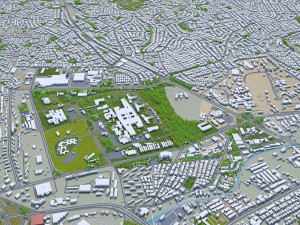 Ankara city turkey 80km Modelo 3D