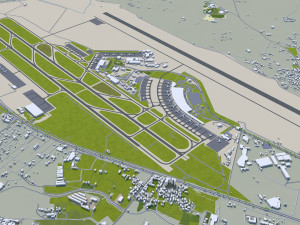 Ankara city turkey 80km Modelo 3D