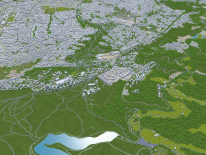 Ankara city turkey 80km Modelo 3D