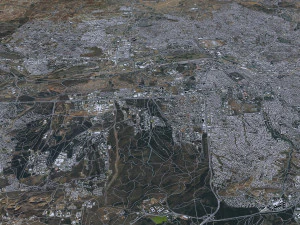 Ankara city turkey 80km 3D Model