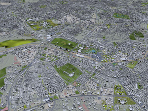 Ankara city turkey 80km Modelo 3D
