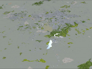 Ankara city turkey 80km Modelo 3D