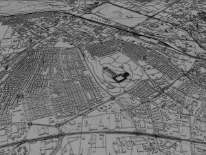 Ankara city turkey 80km Modelo 3D