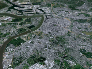 Antwerp city belgium 55 km 3D Model