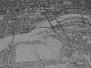 appleton city wisconsin 40km 3D Model