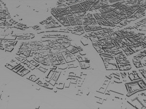 arnhem city netherlands 40 km Modelo 3D