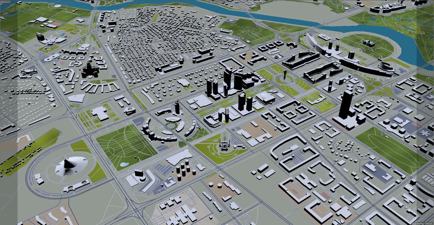 Карта 3d астана