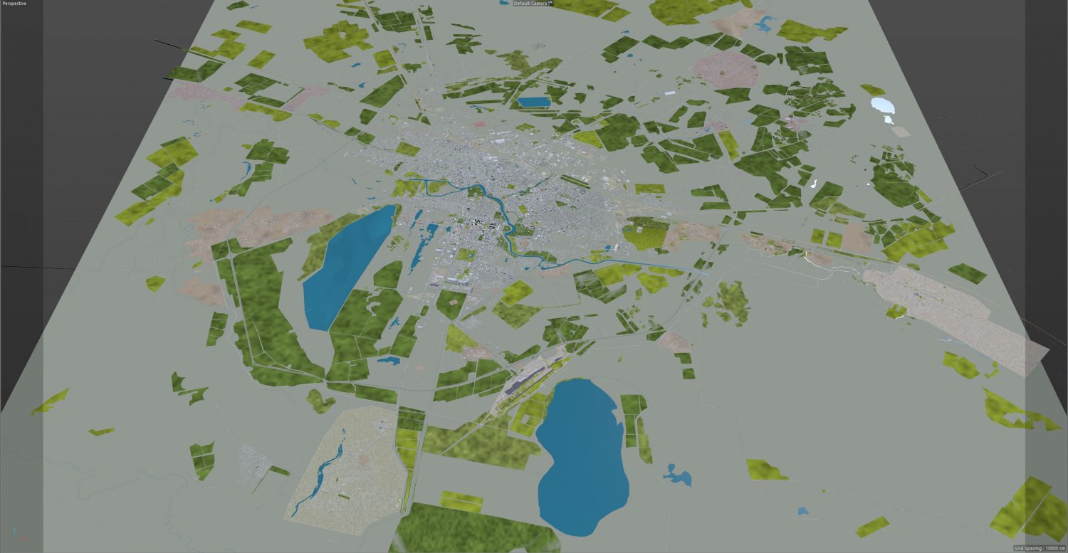 Карта 3d астана