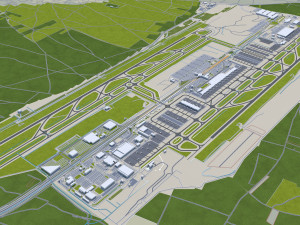 athens city greece 60km 3D Model