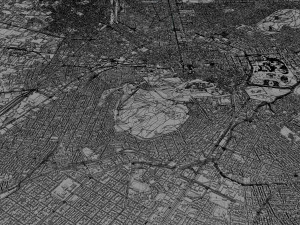 athens city greece 60km 3D Model