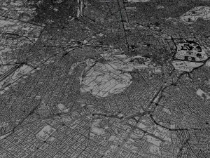 athens city greece 60km 3D Model