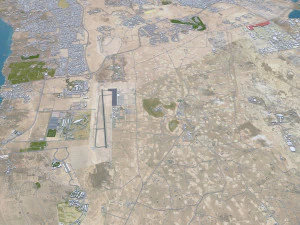 Bahrain city 70km 3D Model