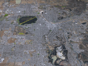 Ballarat city australia 40km 3D 模型