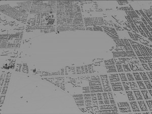 Ballarat city australia 40km 3D 模型