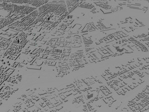 banja luka bosnia and herzegovina city 50km 3D-Modell