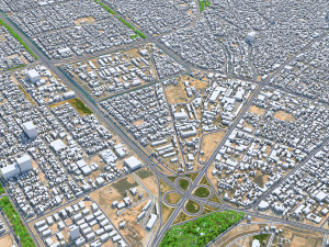 Basra city iraq 35km Modelo 3D