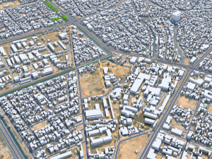 Basra city iraq 35km 3D Model