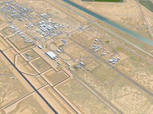 Basra city iraq 35km 3D Model