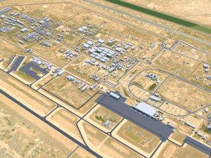 Basra city iraq 35km 3D Model