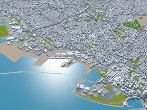 beirut city lebanon 30 km Modelo 3D