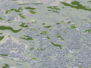 beirut city lebanon 30 km Modelo 3D