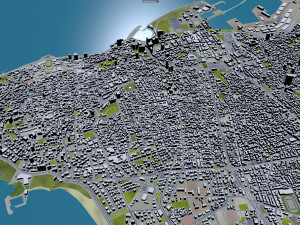beirut city lebanon 30 km Modelo 3D