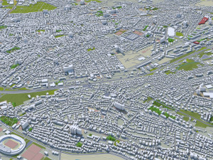 belgrade city serbia 60km 3D-Modell