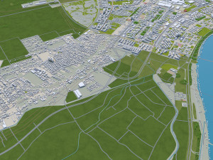 belgrade city serbia 60km 3D-Modell