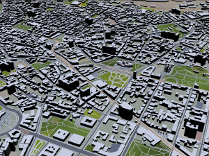 belgrade city serbia 60km 3D-Modell