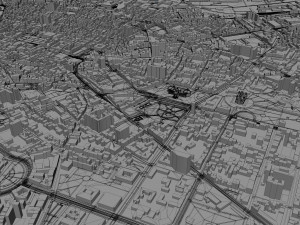 belgrade city serbia 60km 3D-Modell