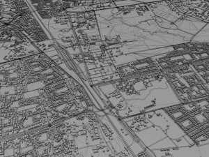 bhopal city india 70km 3D Model