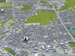 bialystok city poland 60km Modello 3D