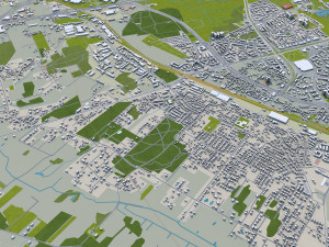 bialystok city poland 60km Modello 3D