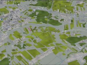 bialystok city poland 60km Modello 3D