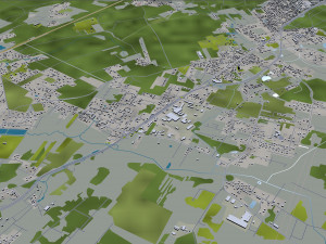 bialystok city poland 60km Modello 3D